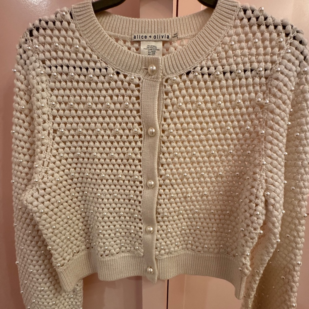 Alice + Olivia Kitty Cardigan